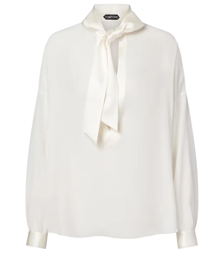 Tom Ford Silk crêpe de chine blouse