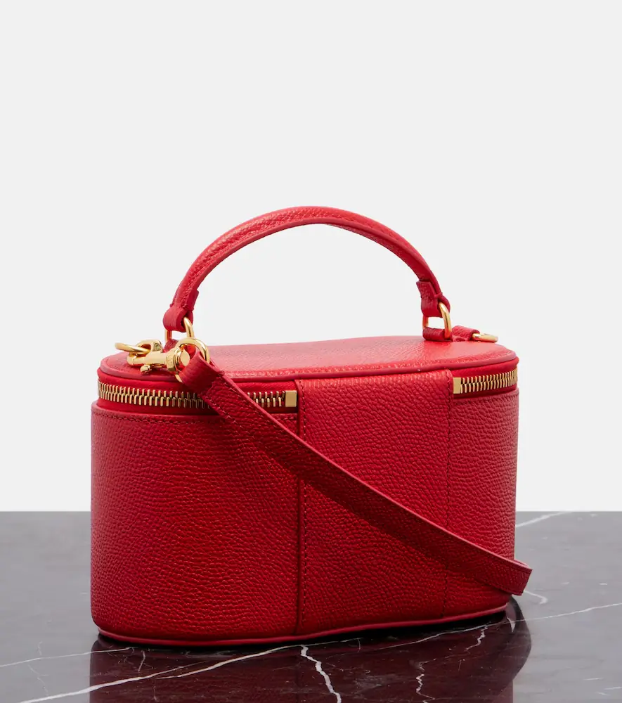 Valentino Garavani VLogo Mini leather vanity bag | Thumbnail 4 Valentino Garavani VLogo Mini leather vanity bag | Thumbnail 4
