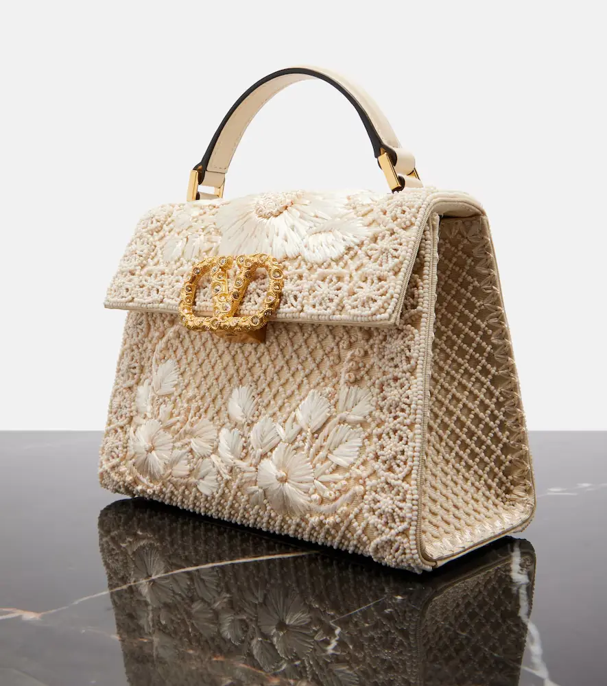 Valentino Garavani VSling Mini embellished top-handle bag | Thumbnail 4 Valentino Garavani VSling Mini embellished top-handle bag | Thumbnail 4