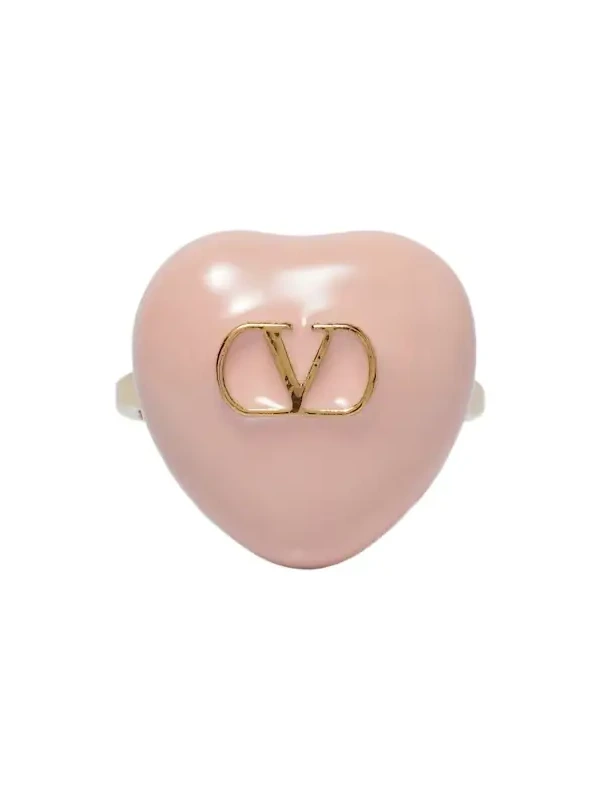 Coeur Royal VLogo enamel ring
