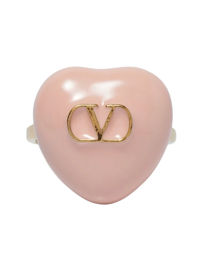 Coeur Royal VLogo enamel ring