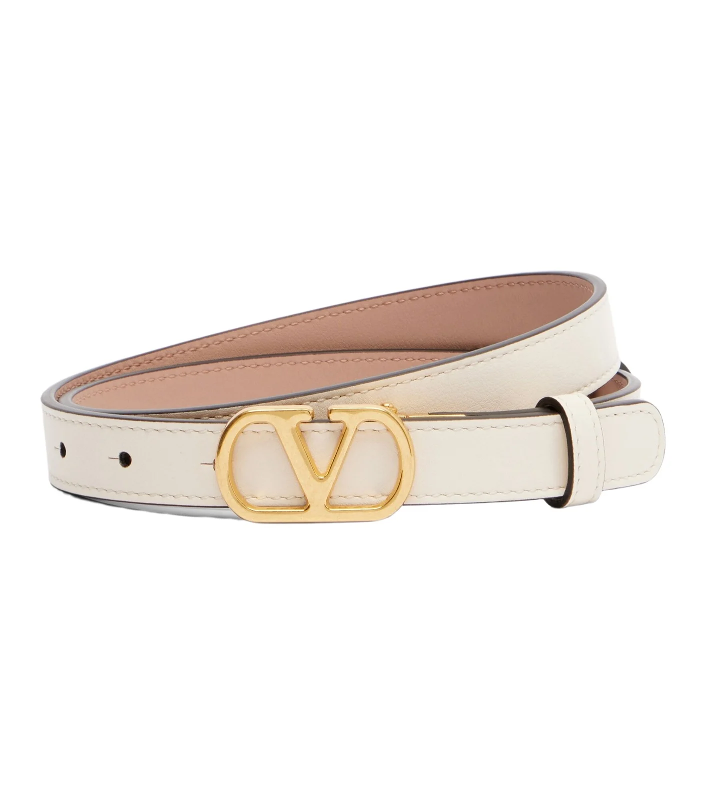 VLogo reversible leather belt