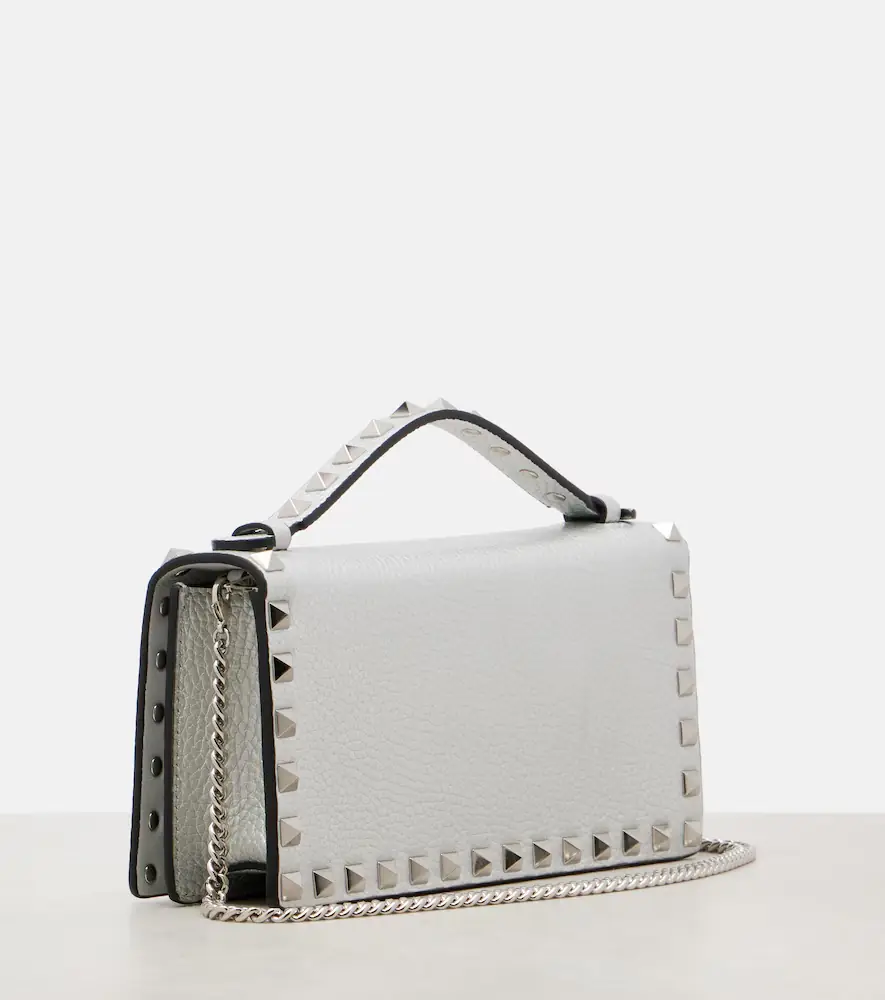 Valentino Garavani Rockstud Mini leather crossbody bag | Thumbnail 4 Valentino Garavani Rockstud Mini leather crossbody bag | Thumbnail 4
