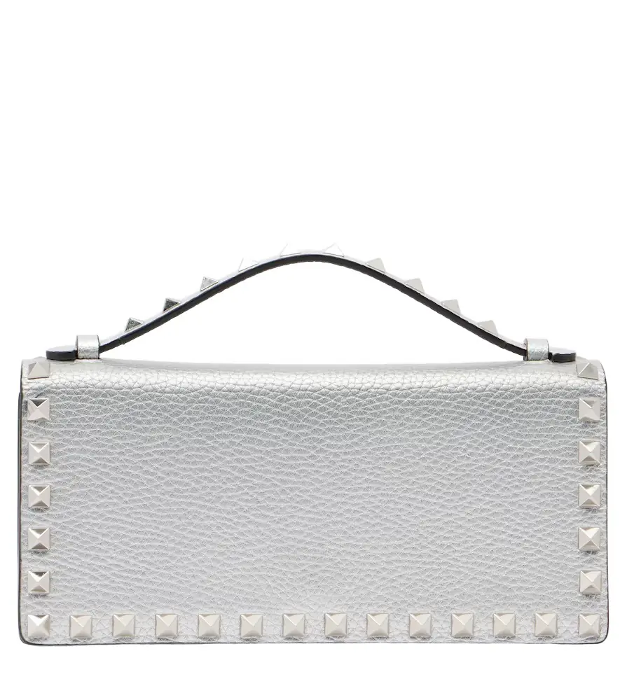 Valentino Garavani Rockstud Mini leather crossbody bag | Image 1 Valentino Garavani Rockstud Mini leather crossbody bag | Image 1