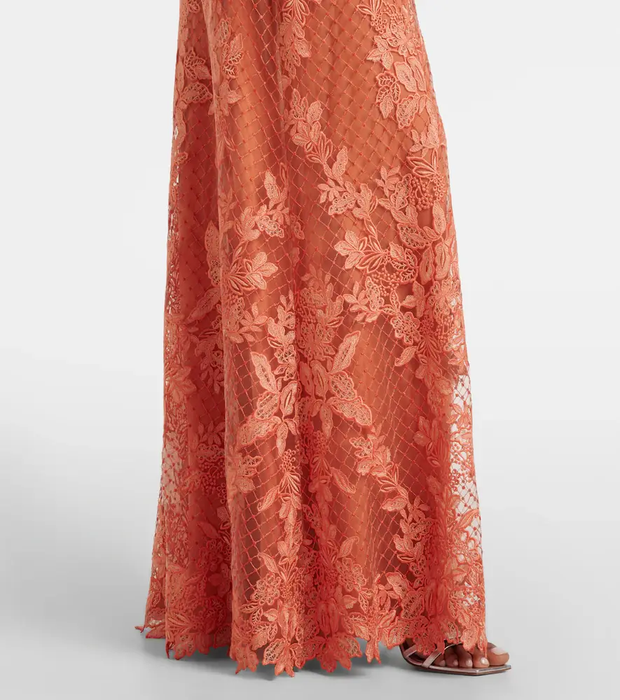Elie Saab Embroidered lace and tulle gown | Thumbnail 5 Elie Saab Embroidered lace and tulle gown | Thumbnail 5
