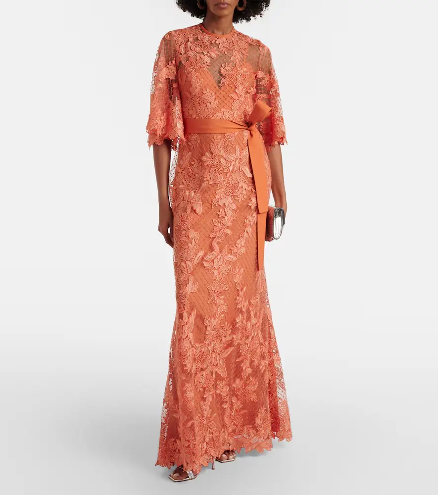 Elie Saab Embroidered lace and tulle gown | Thumbnail 6 Elie Saab Embroidered lace and tulle gown | Thumbnail 6