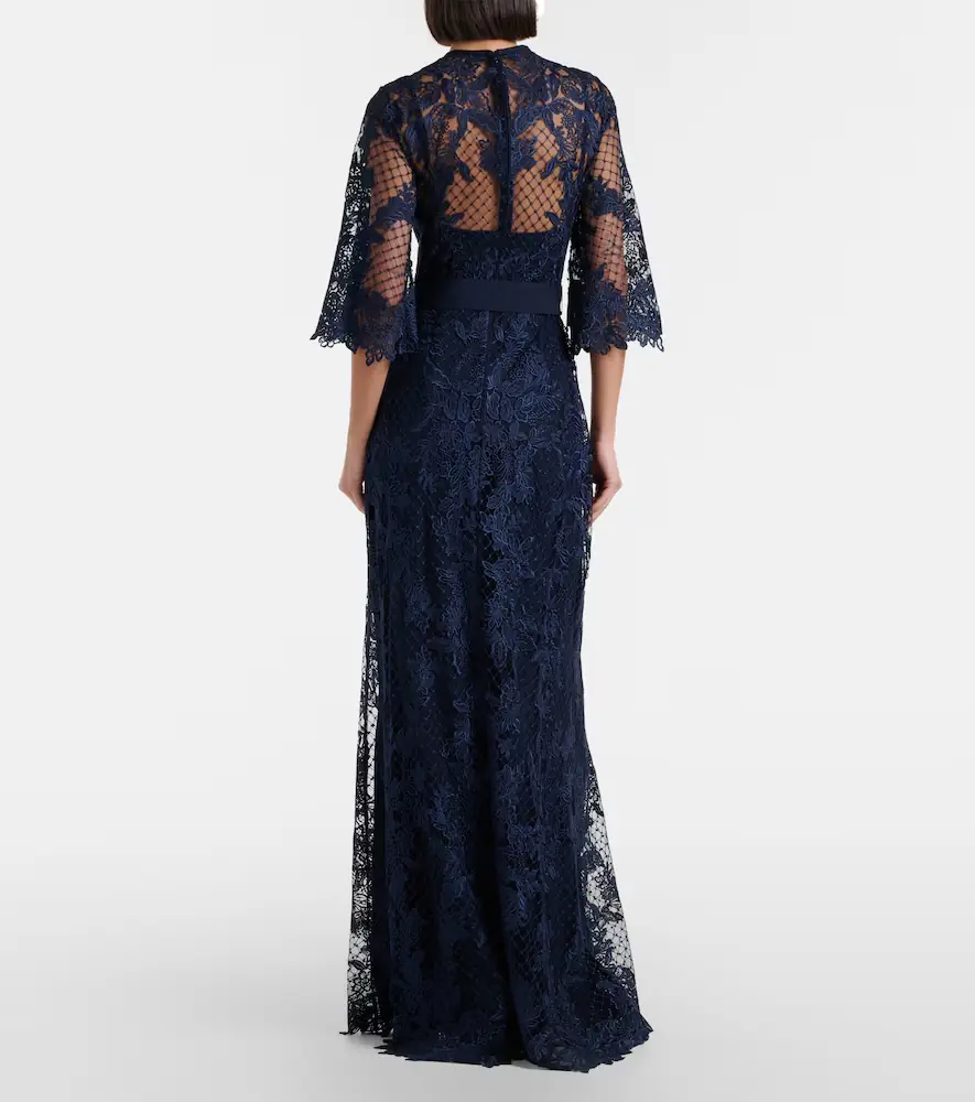 Elie Saab Embroidered lace and tulle gown | Thumbnail 3 Elie Saab Embroidered lace and tulle gown | Thumbnail 3