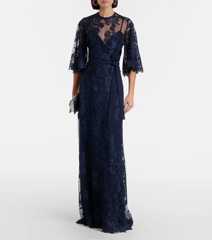 Elie Saab Embroidered lace and tulle gown | Thumbnail 6 Elie Saab Embroidered lace and tulle gown | Thumbnail 6