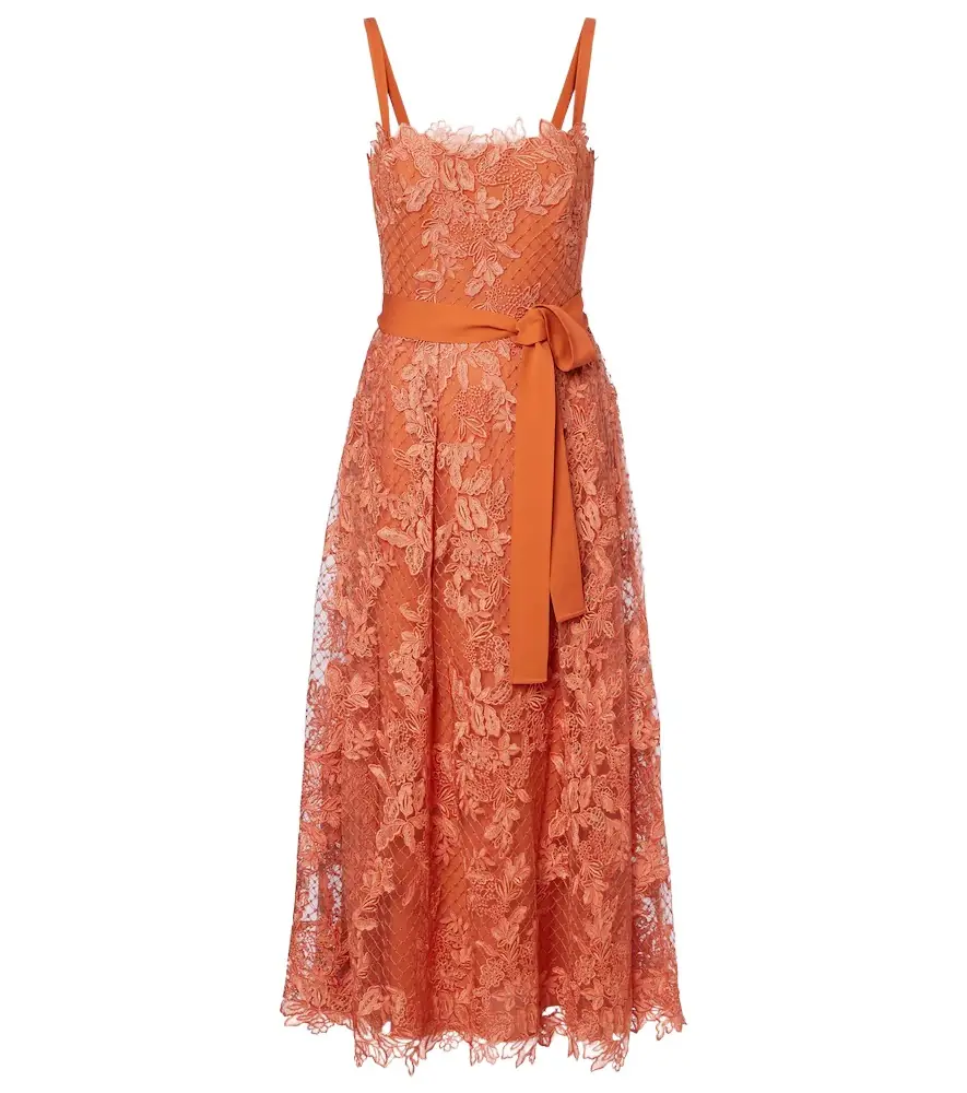Elie Saab Embroidered lace and tulle cocktail dress | Image 1 Elie Saab Embroidered lace and tulle cocktail dress | Image 1