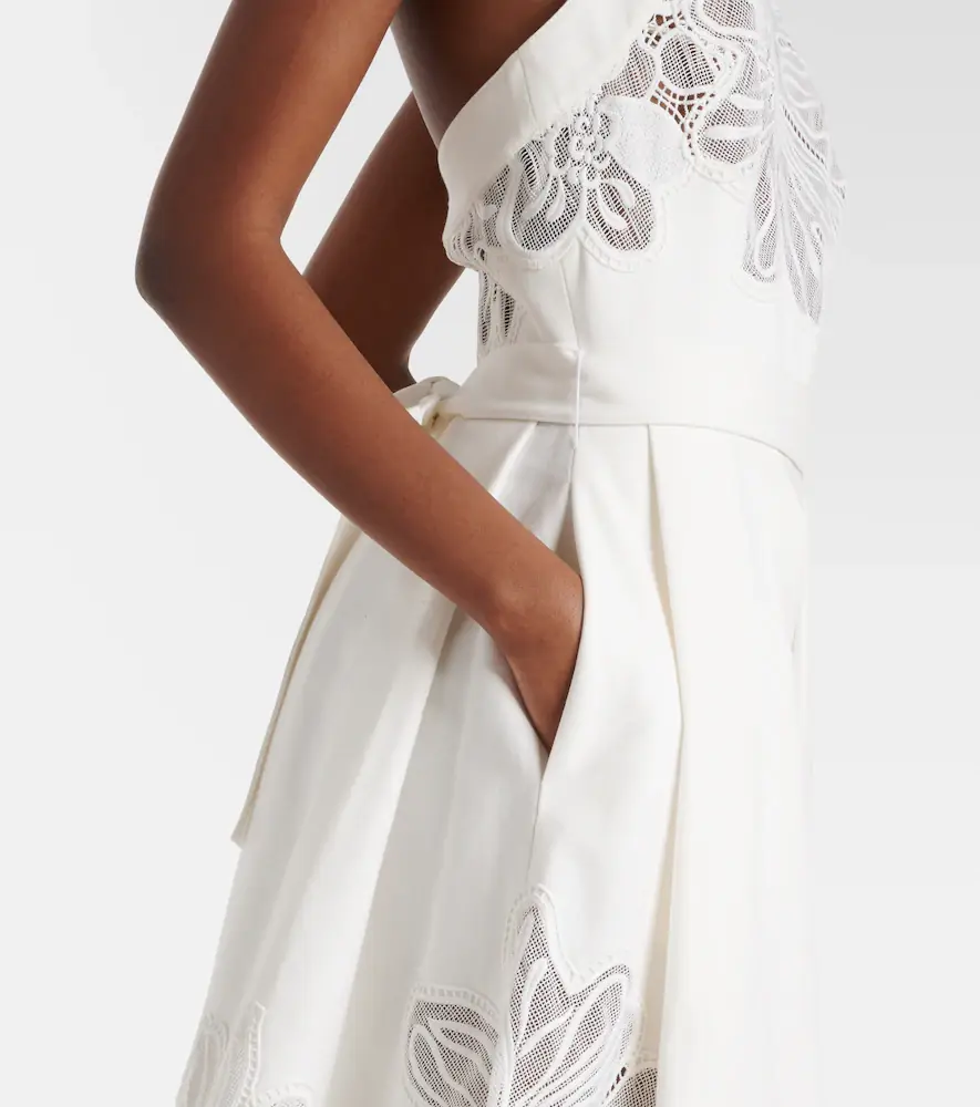 Elie Saab Embroidered halterneck cocktail dress | Thumbnail 6 Elie Saab Embroidered halterneck cocktail dress | Thumbnail 6
