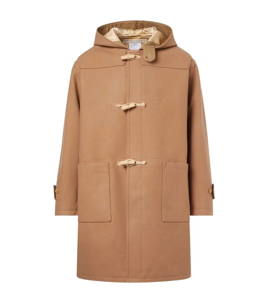 Visvim Commodore wool and linen duffel coat | Image 1 Visvim Commodore wool and linen duffel coat | Image 1
