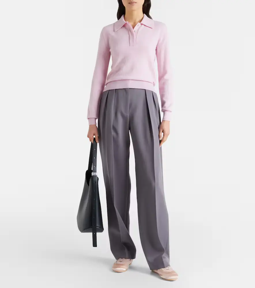 Jil Sander Virgin wool polo sweater | Thumbnail 2 Jil Sander Virgin wool polo sweater | Thumbnail 2