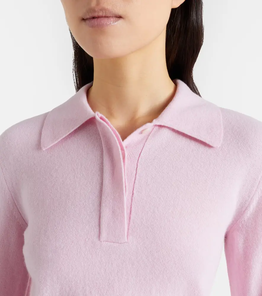 Jil Sander Virgin wool polo sweater | Thumbnail 4 Jil Sander Virgin wool polo sweater | Thumbnail 4