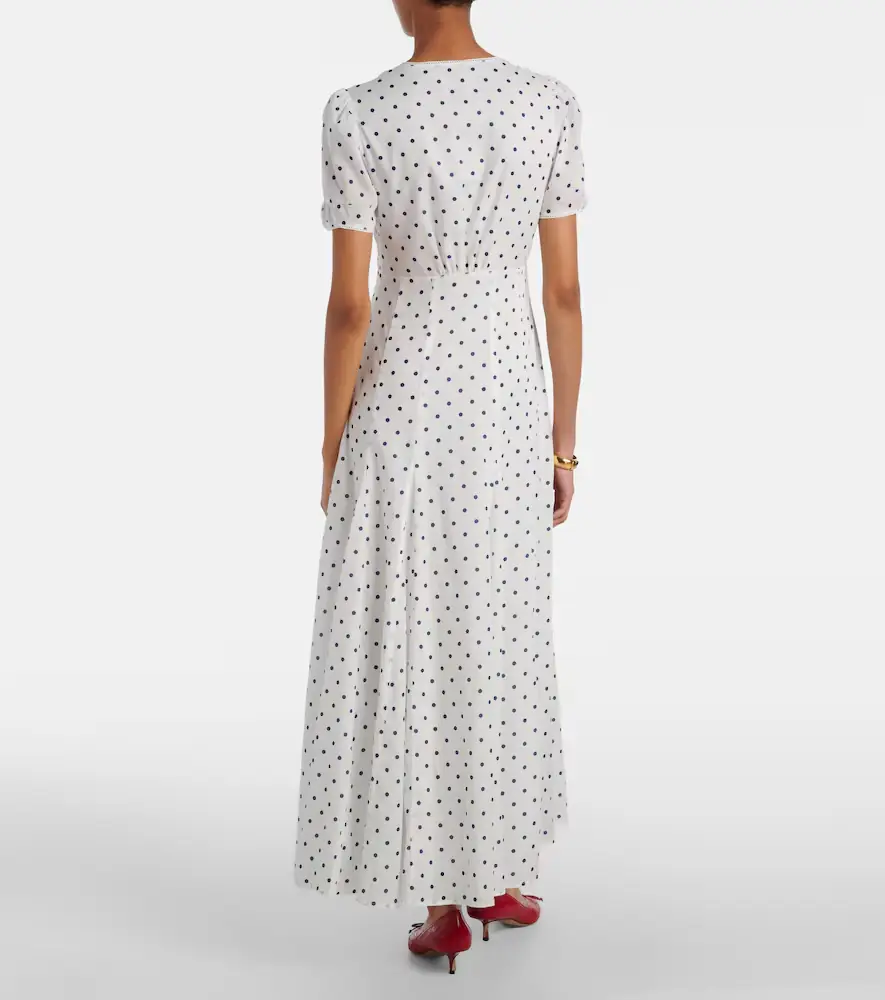 Posse Paloma polka-dot maxi dress | Thumbnail 5