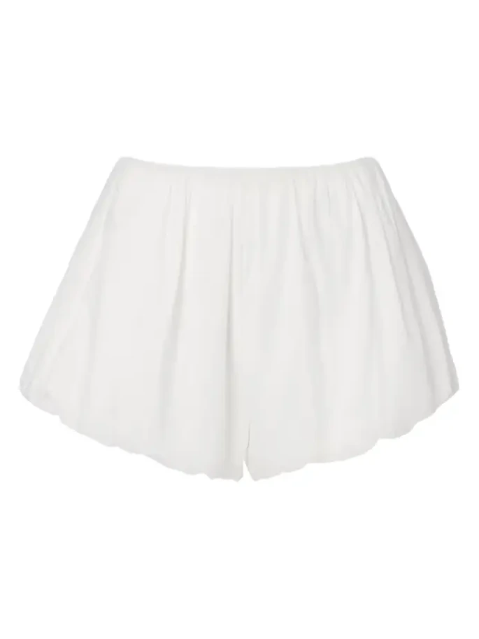 Aurelia cotton poplin shorts