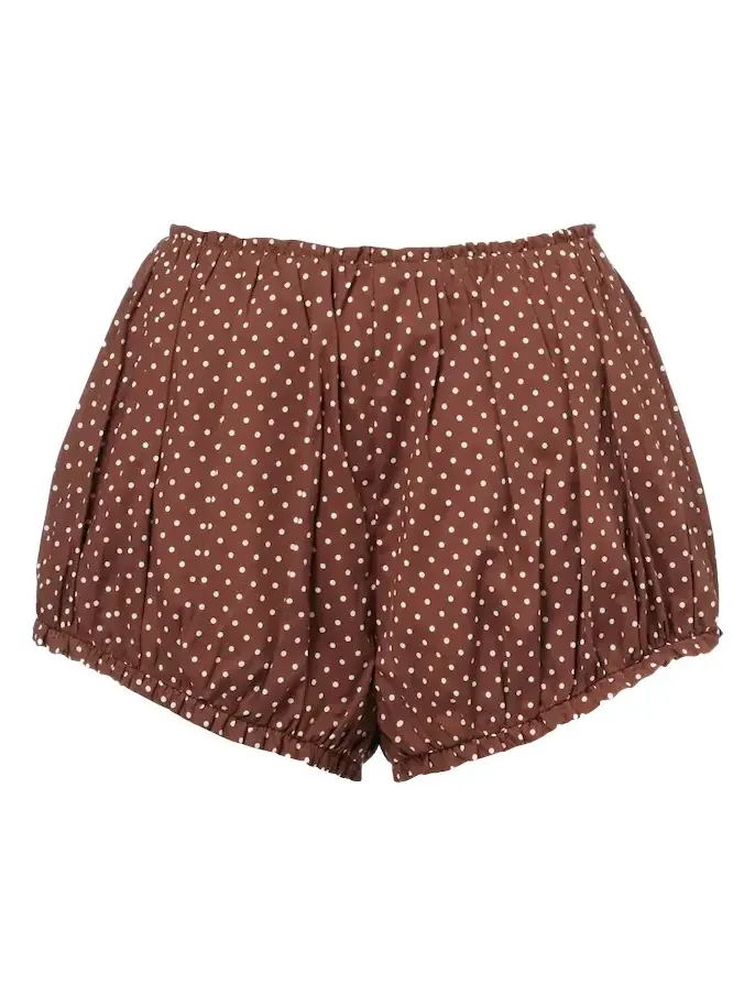 Edie polka-dot shorts Edie polka-dot shorts