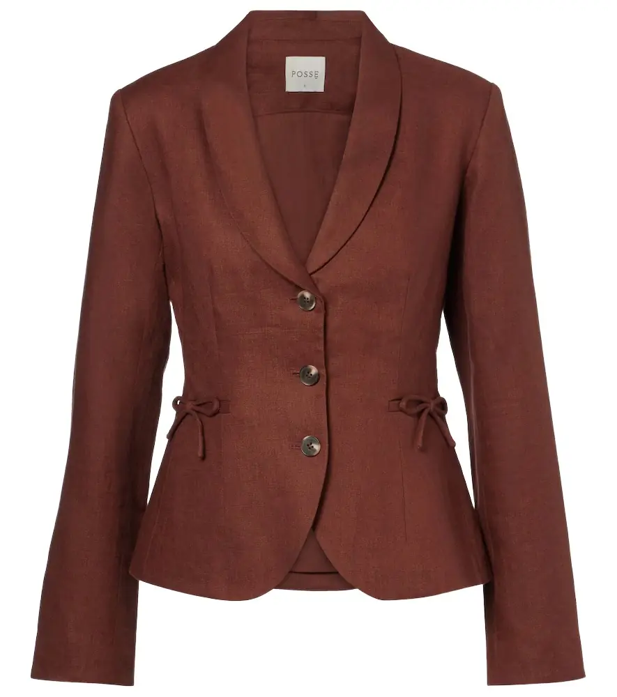 Posse Sabine linen blazer | Image 1 Posse Sabine linen blazer | Image 1