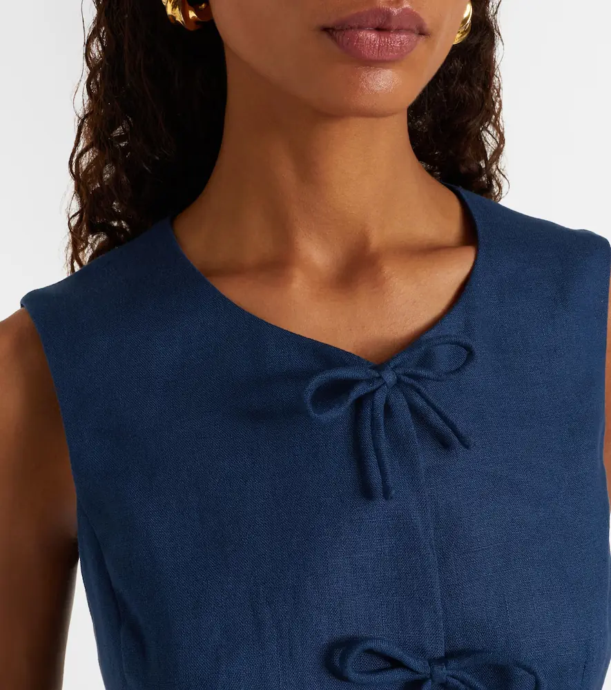 Posse Sabine linen vest | Thumbnail 6 Posse Sabine linen vest | Thumbnail 6