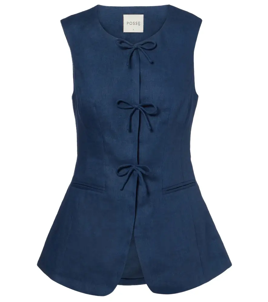 Posse Sabine linen vest