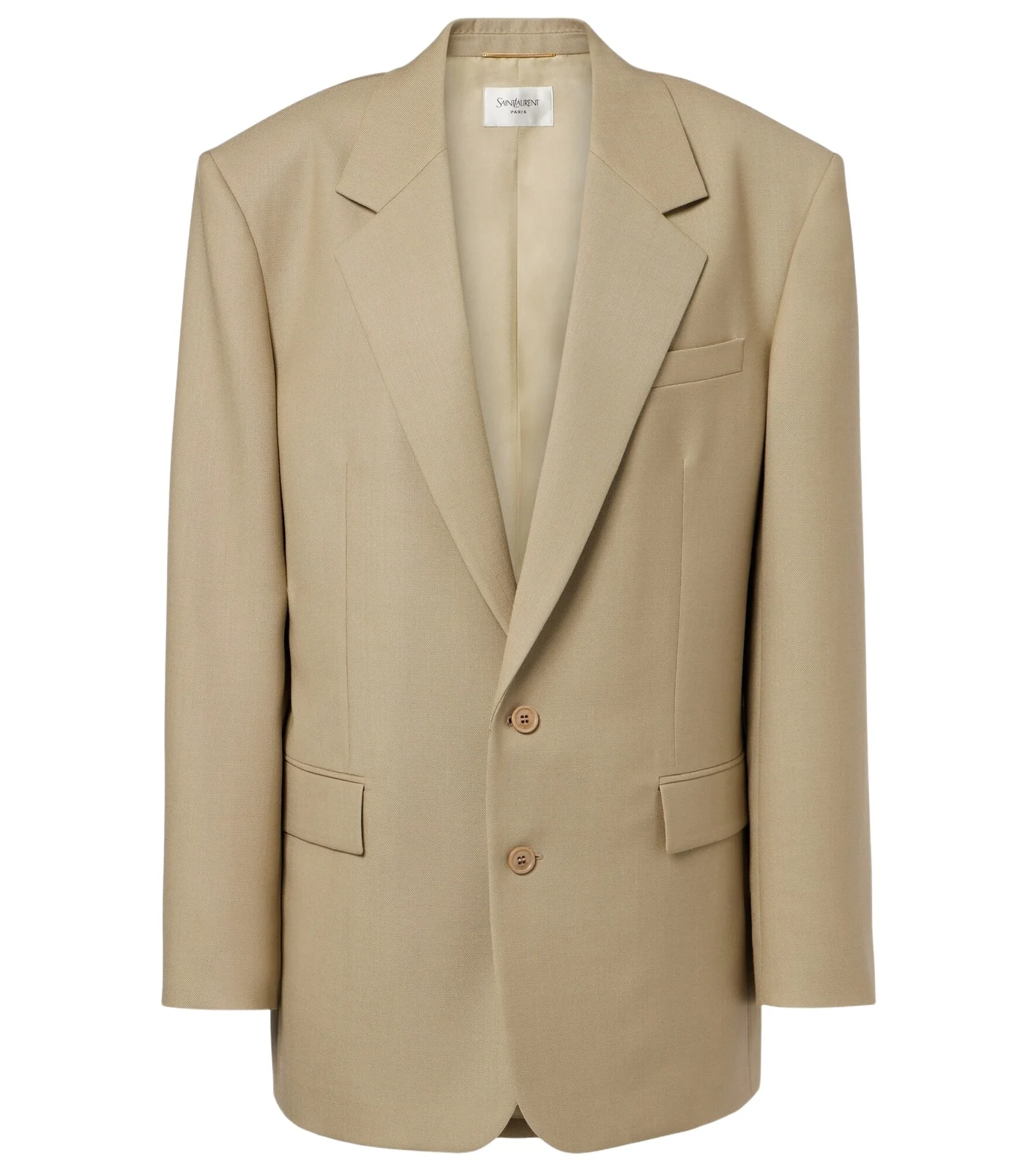 Wool and silk blazer