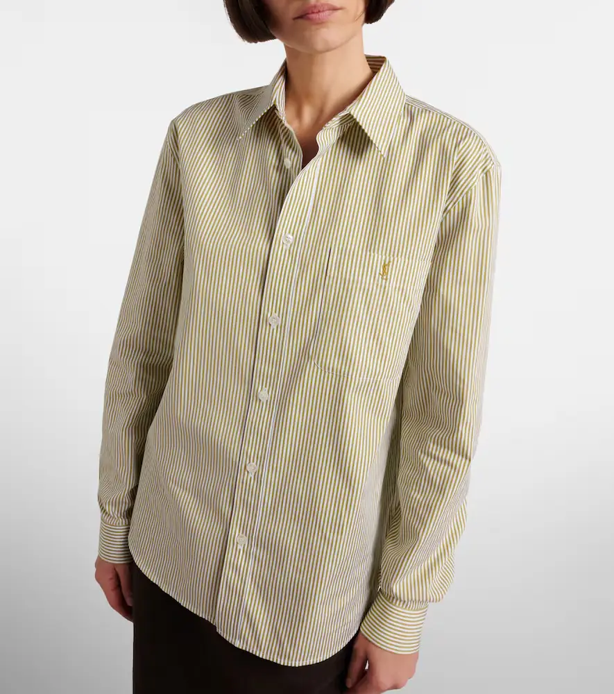 Saint Laurent Striped cotton shirt | Thumbnail 3