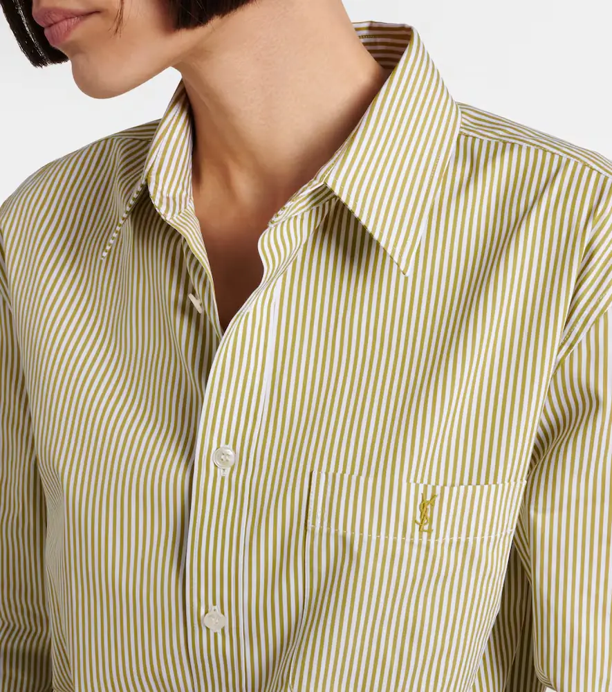 Saint Laurent Striped cotton shirt | Thumbnail 6