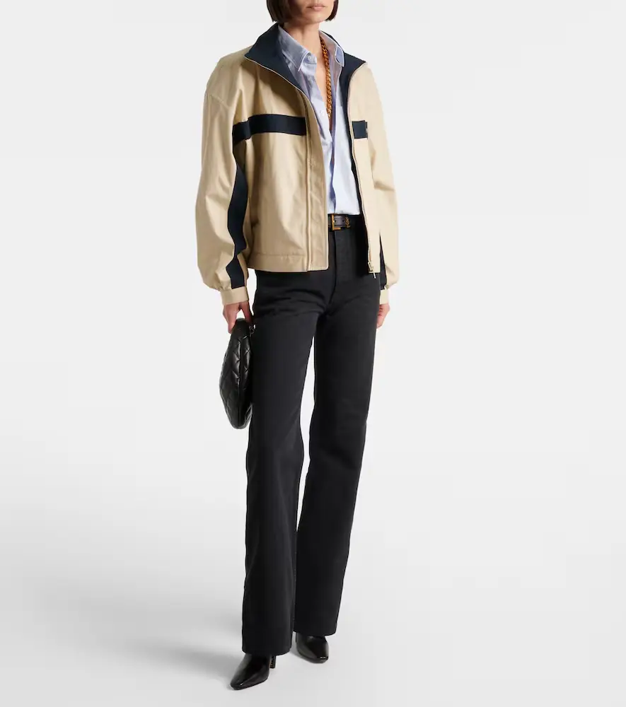 Saint Laurent Striped cotton poplin shirt | Thumbnail 2 Saint Laurent Striped cotton poplin shirt | Thumbnail 2