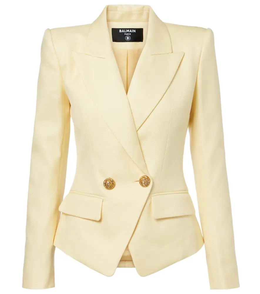 Balmain Double-breasted blazer | Image 1 Balmain Double-breasted blazer | Image 1