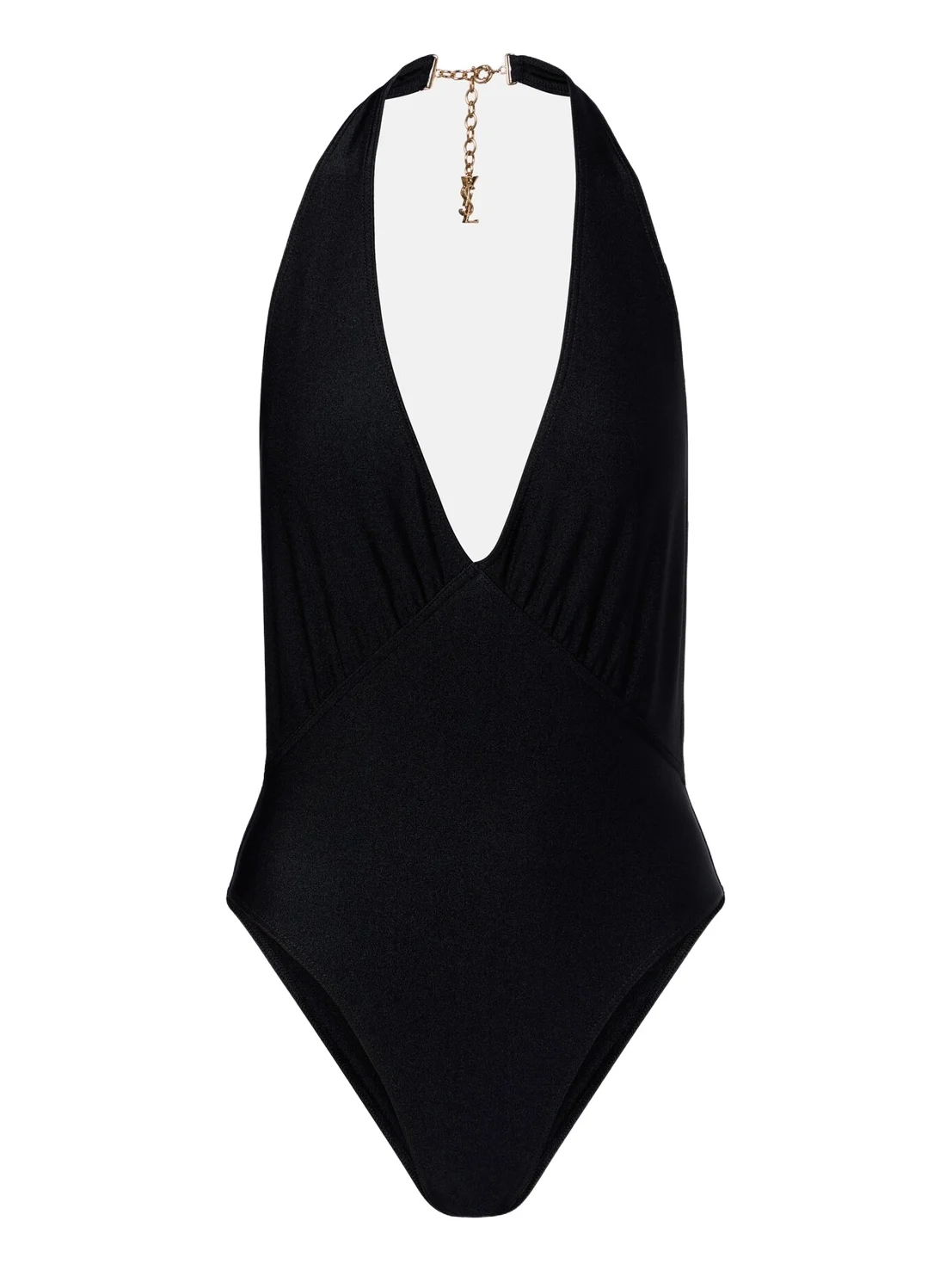 Saint Laurent Cassandre halterneck swimsuit