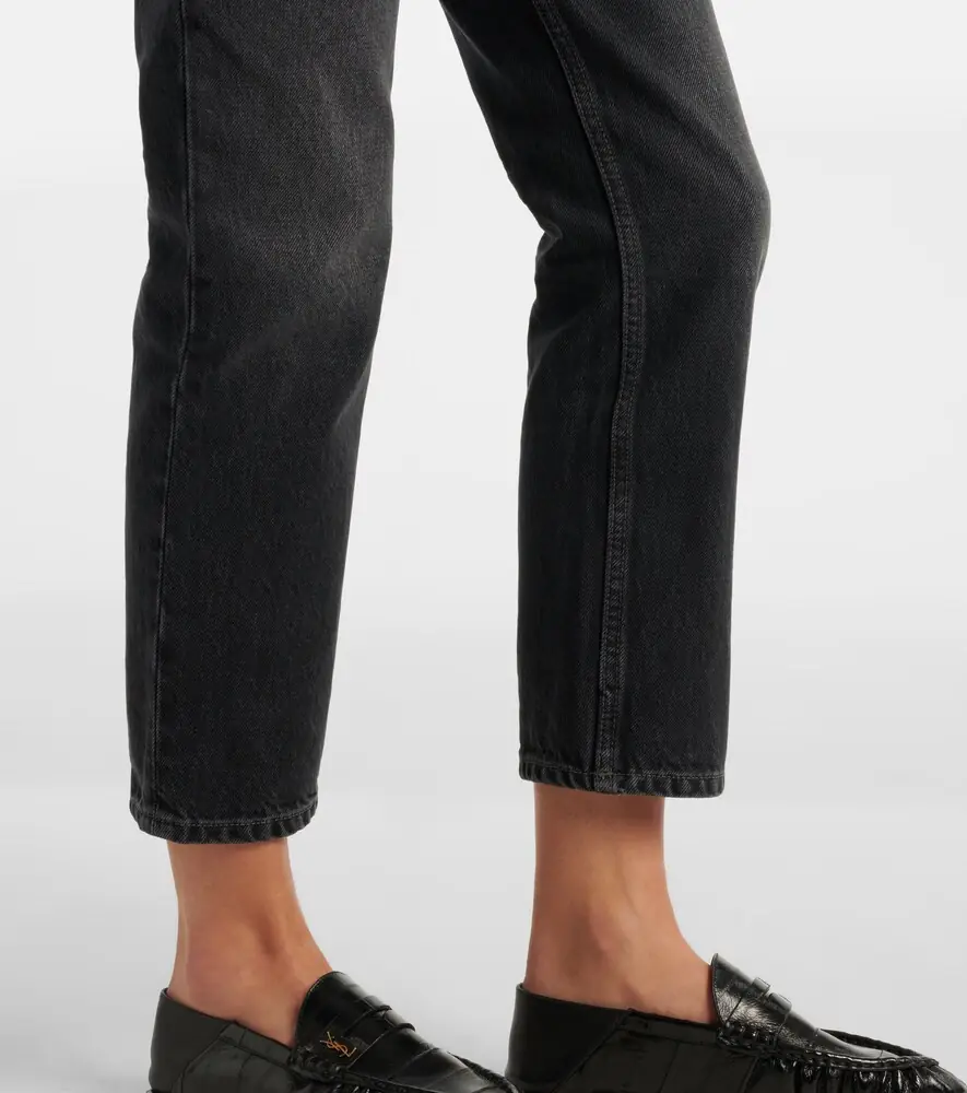 Saint Laurent '90s high-rise slim jeans | Thumbnail 7 Saint Laurent '90s high-rise slim jeans | Thumbnail 7