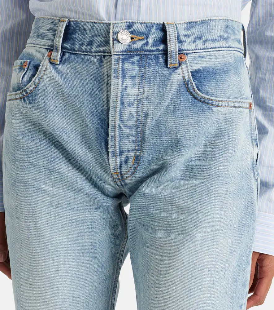 Saint Laurent High-rise straight jeans | Thumbnail 5 Saint Laurent High-rise straight jeans | Thumbnail 5