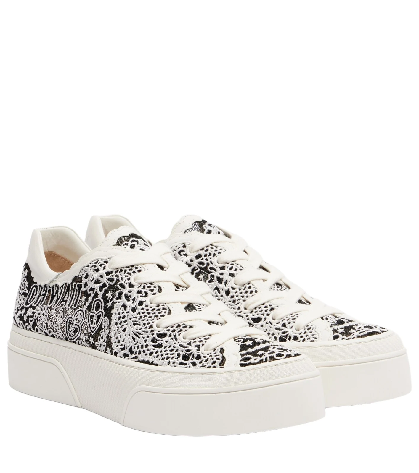 Zimmermann Pixie lace platform sneakers