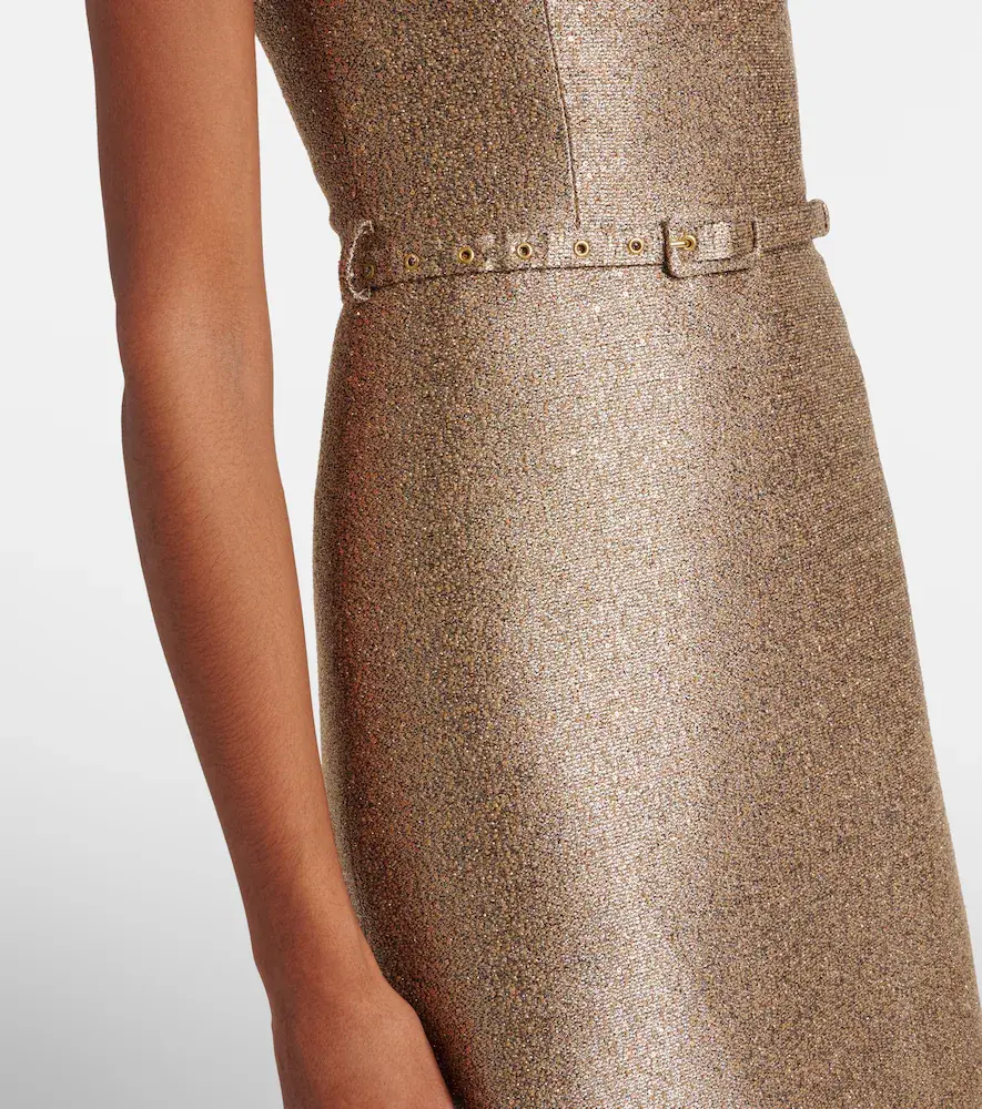 Emilia Wickstead Ciro sequined tweed cocktail dress | Thumbnail 2 Emilia Wickstead Ciro sequined tweed cocktail dress | Thumbnail 2