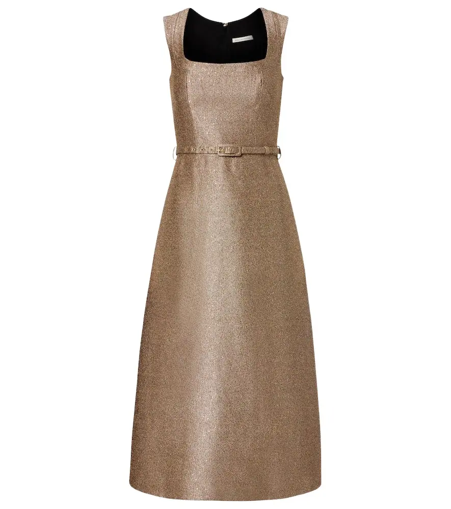 Emilia Wickstead Ciro sequined tweed cocktail dress | Image 1 Emilia Wickstead Ciro sequined tweed cocktail dress | Image 1