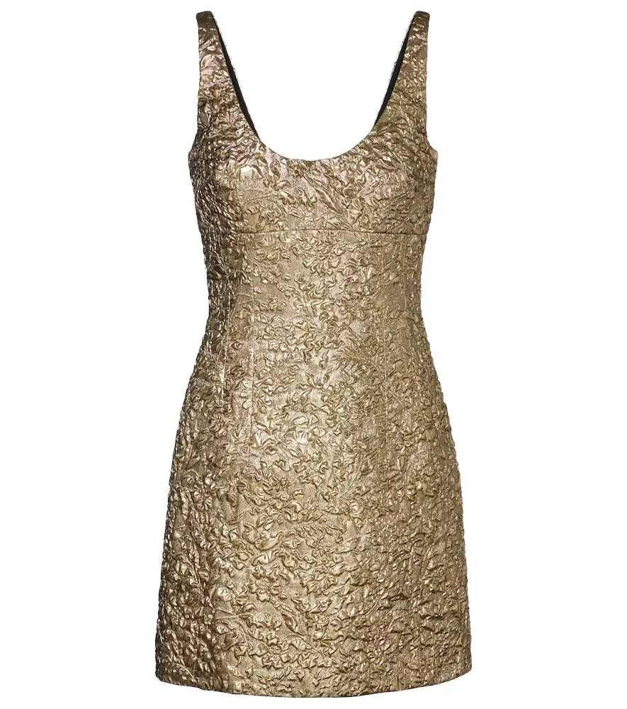 Emilia Wickstead Einna floral jacquard minidress | Image 1 Emilia Wickstead Einna floral jacquard minidress | Image 1