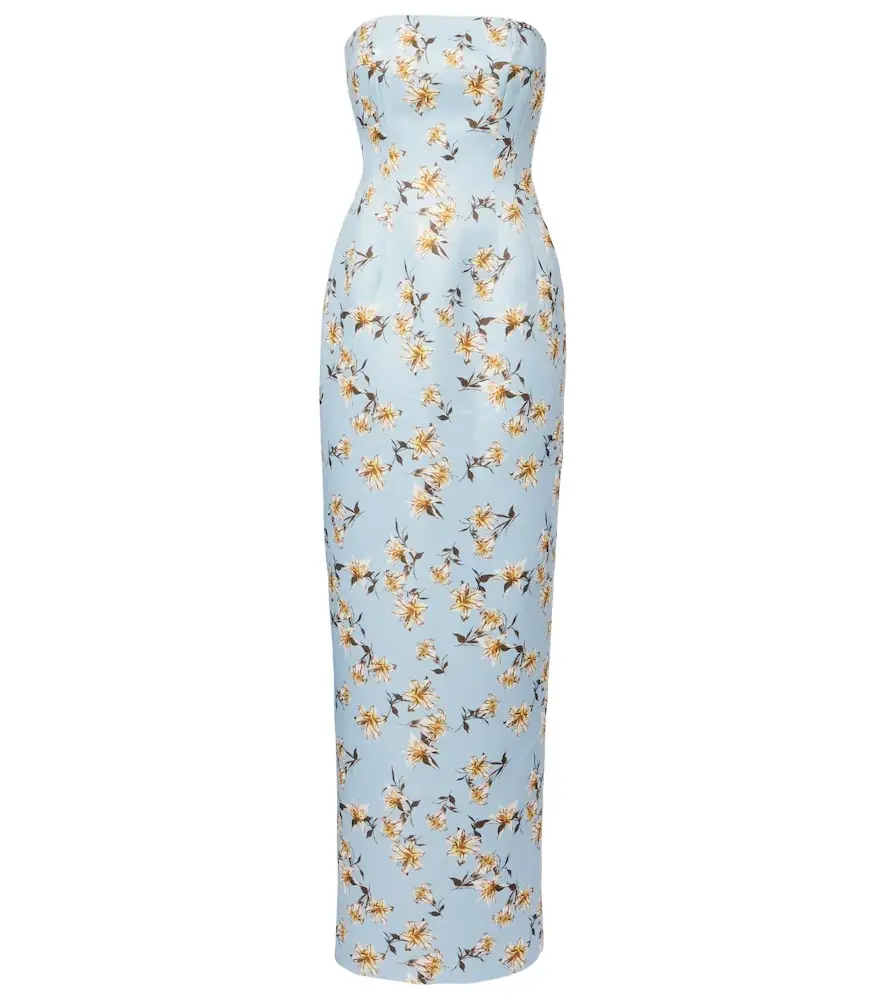 Emilia Wickstead Laelia floral gown | Image 1 Emilia Wickstead Laelia floral gown | Image 1