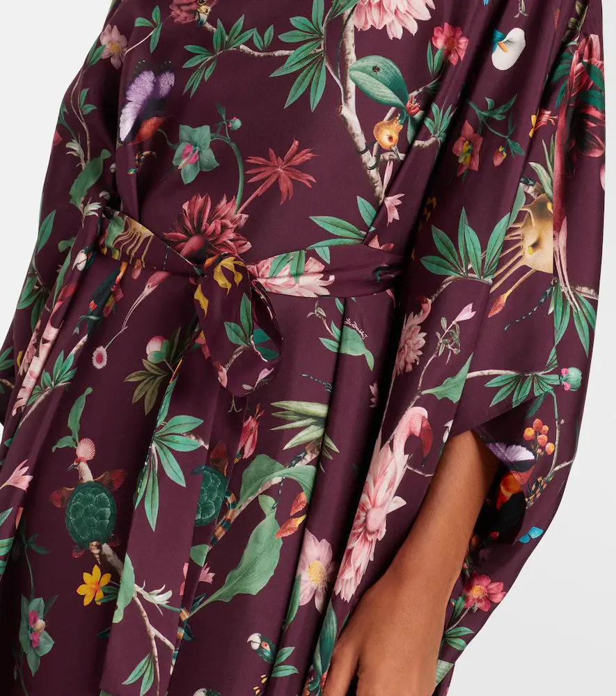 La DoubleJ Square floral silk kaftan | Thumbnail 2 La DoubleJ Square floral silk kaftan | Thumbnail 2