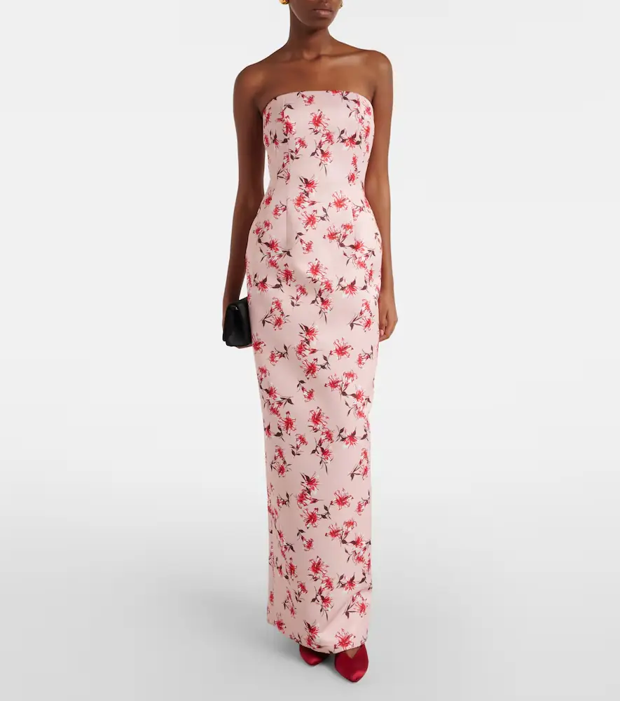 Emilia Wickstead Laelia floral gown | Thumbnail 2