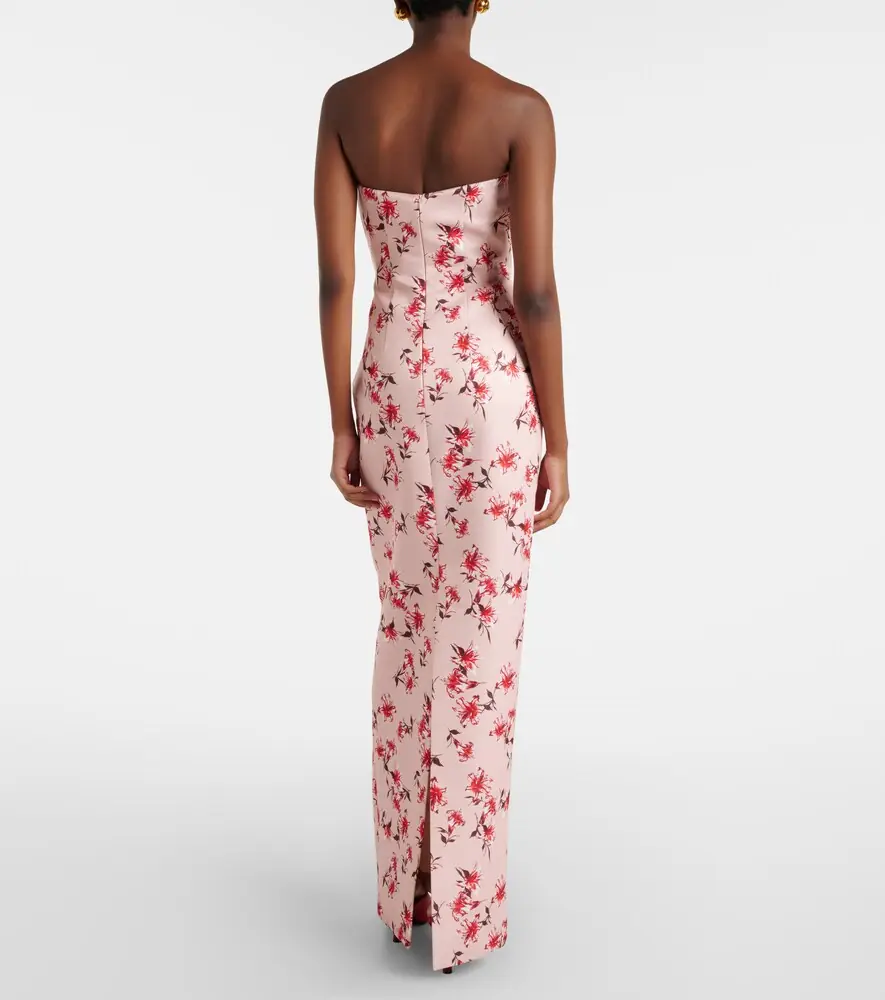 Emilia Wickstead Laelia floral gown | Thumbnail 4