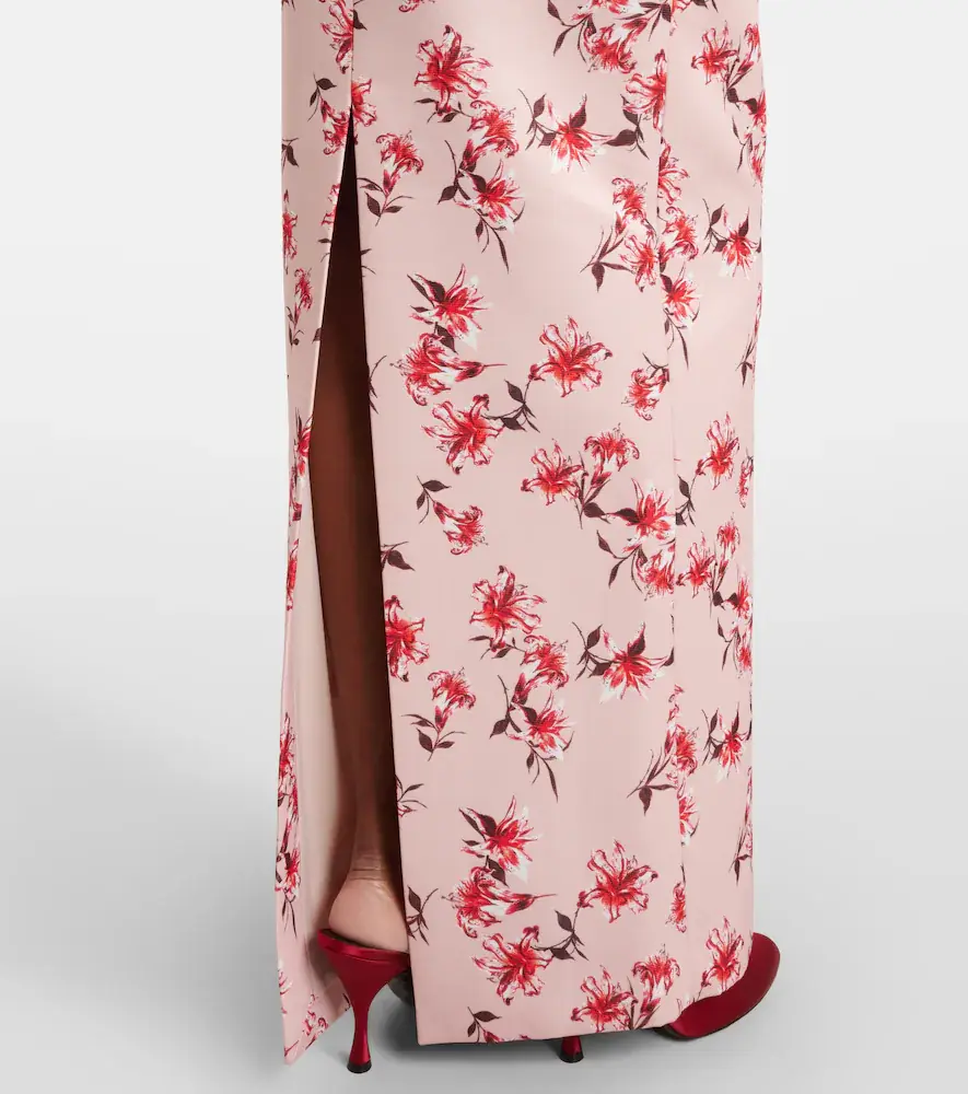 Emilia Wickstead Laelia floral gown | Thumbnail 5