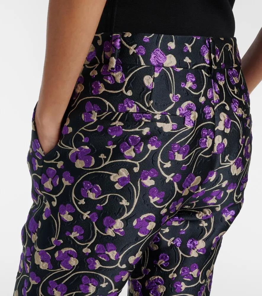 La DoubleJ 24/7 Honeysuckle jacquard straight pants | Thumbnail 5 La DoubleJ 24/7 Honeysuckle jacquard straight pants | Thumbnail 5