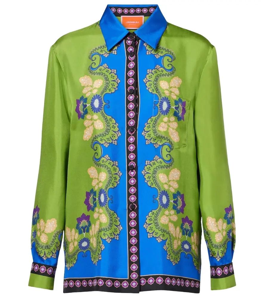 La DoubleJ Boy printed silk shirt | Image 1 La DoubleJ Boy printed silk shirt | Image 1