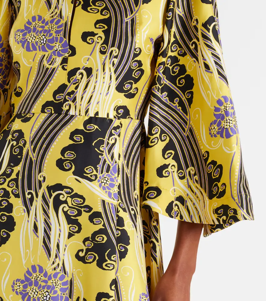 La DoubleJ Belle cutout printed silk maxi dress | Thumbnail 4 La DoubleJ Belle cutout printed silk maxi dress | Thumbnail 4