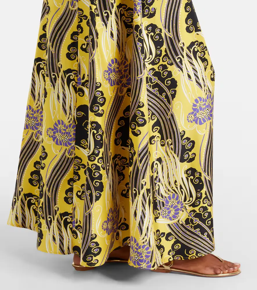 La DoubleJ Belle cutout printed silk maxi dress | Thumbnail 6 La DoubleJ Belle cutout printed silk maxi dress | Thumbnail 6