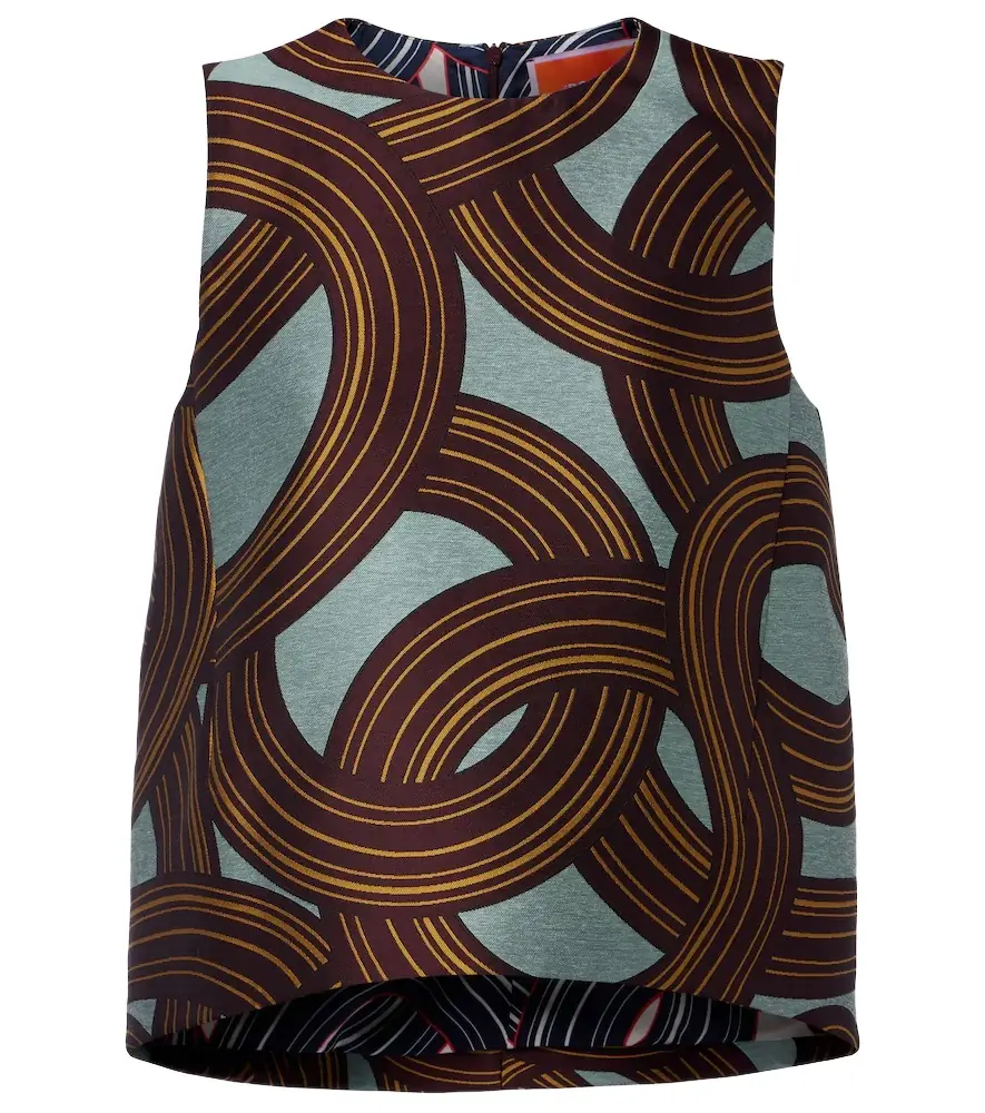 La DoubleJ La Scala jacquard top