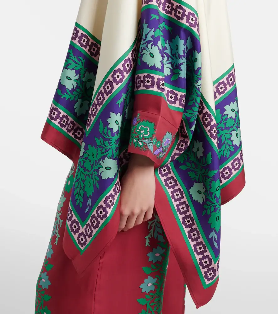 La DoubleJ Foulard printed silk twill shirt | Thumbnail 6