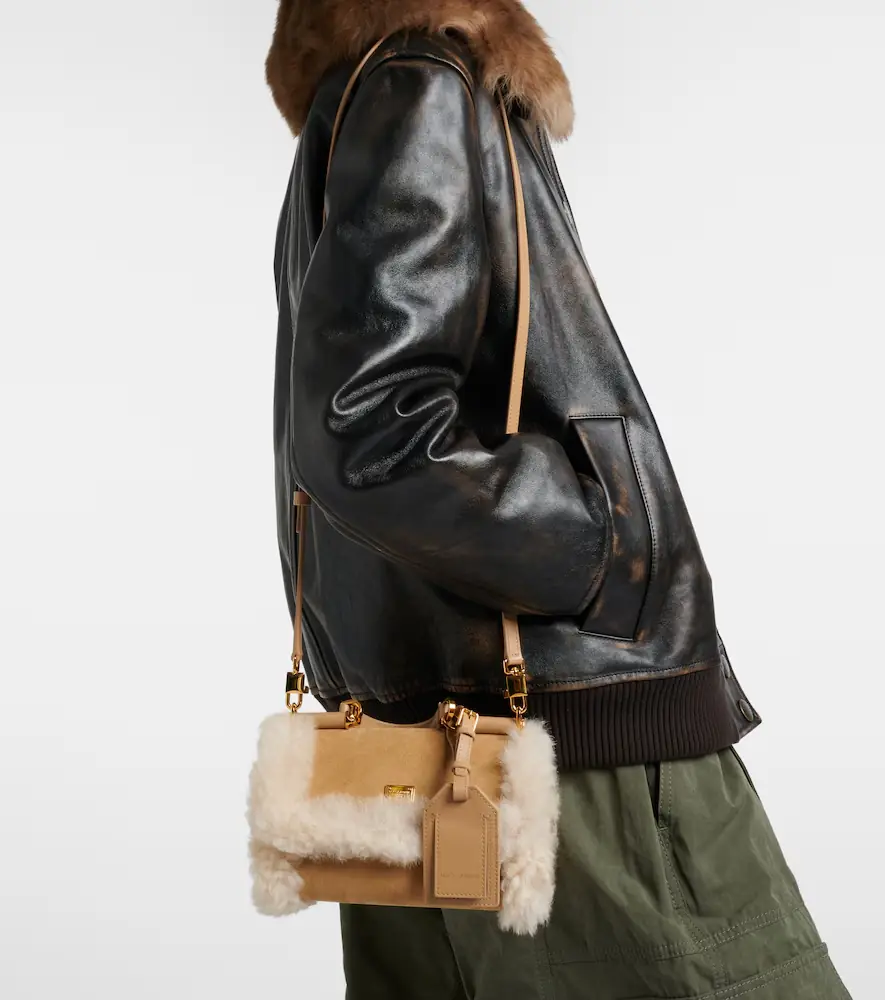 Dolce & Gabbana My Sicily Small suede top-handle bag | Thumbnail 5 Dolce & Gabbana My Sicily Small suede top-handle bag | Thumbnail 5