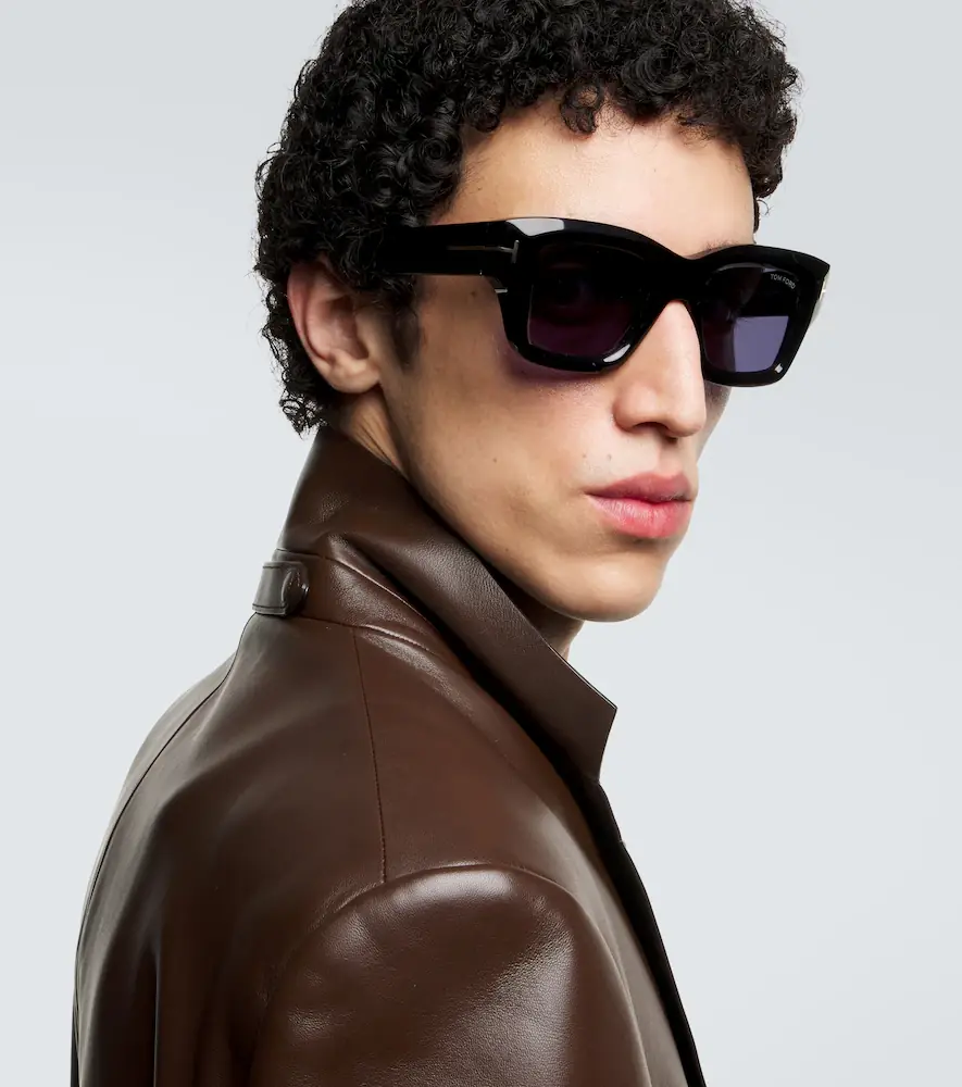 Tom Ford Ilias square sunglasses | Thumbnail 5