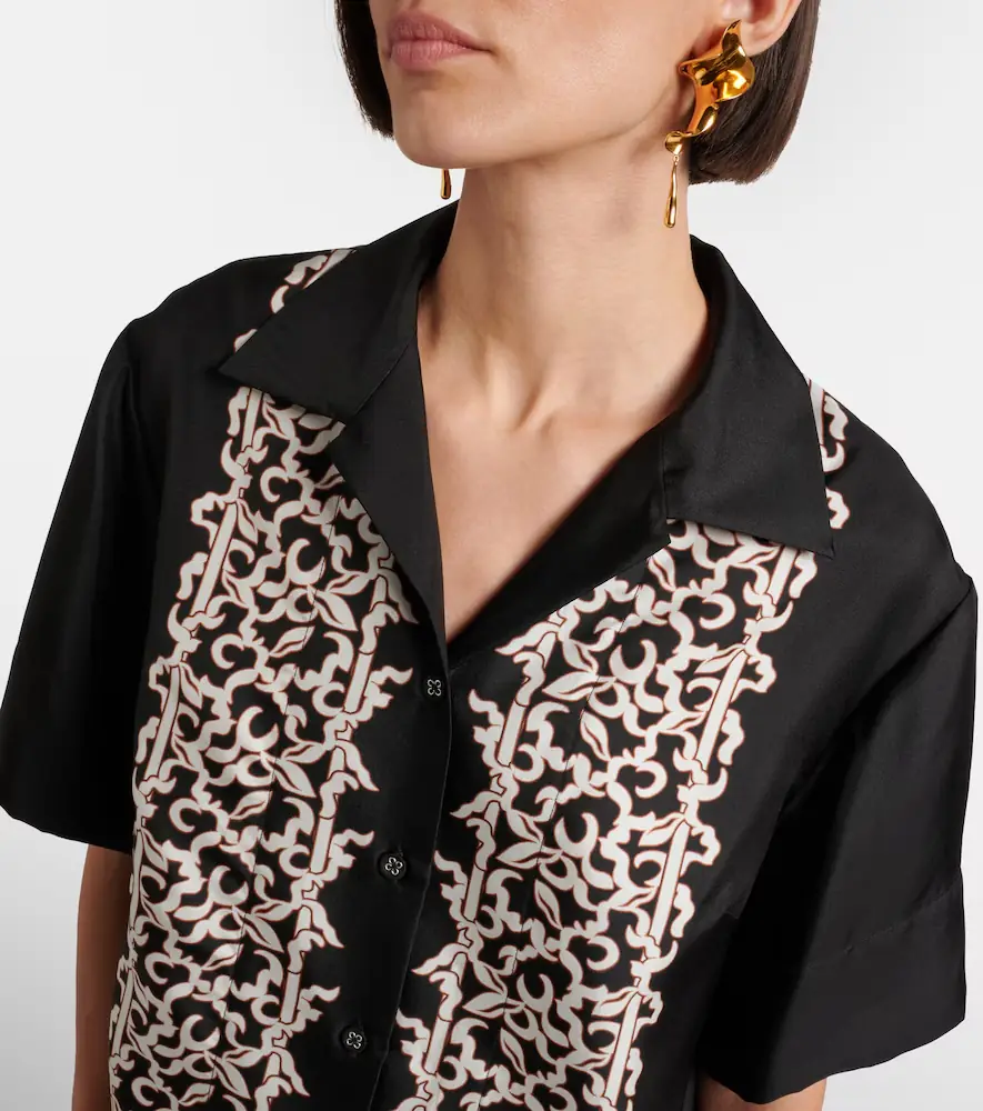 Rebecca Vallance Sundia silk shirt | Thumbnail 3