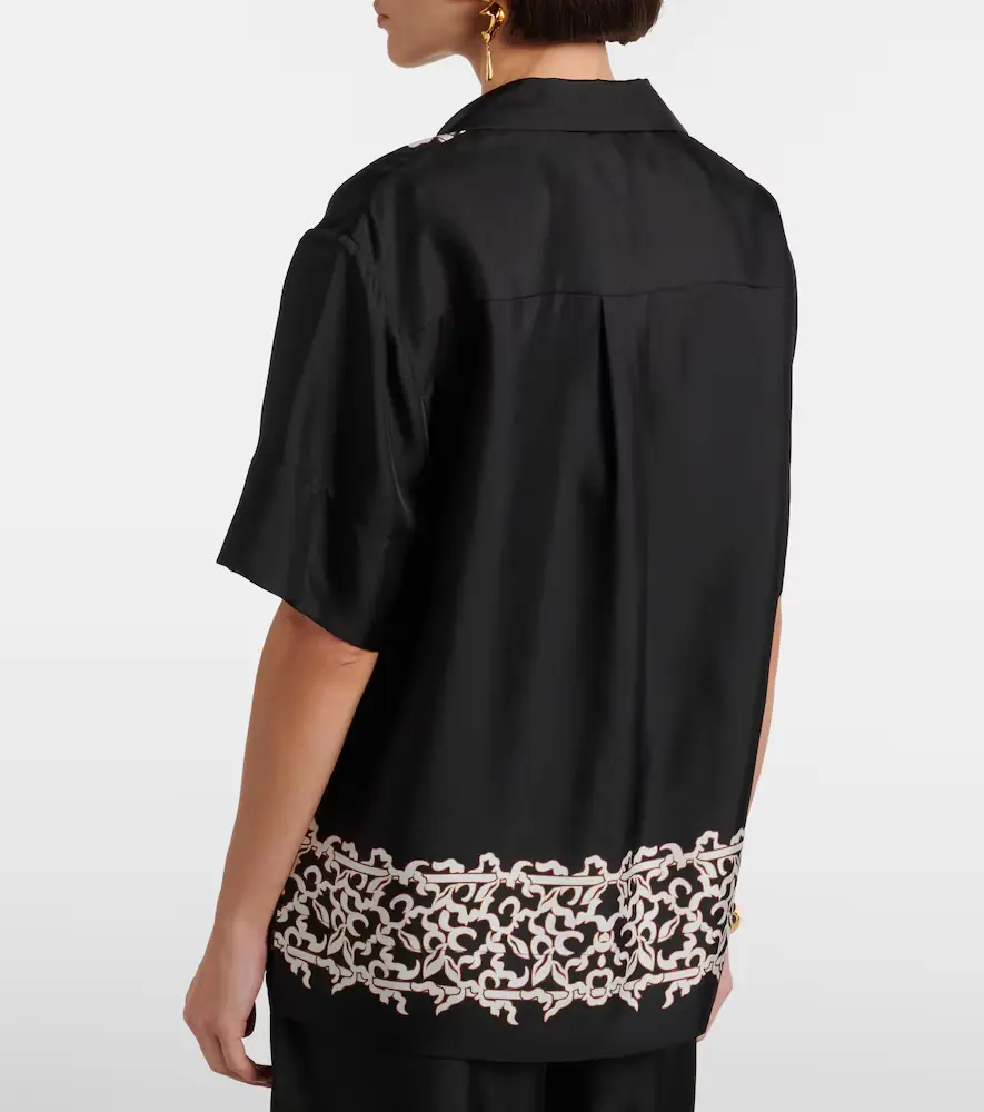 Rebecca Vallance Sundia silk shirt | Thumbnail 4